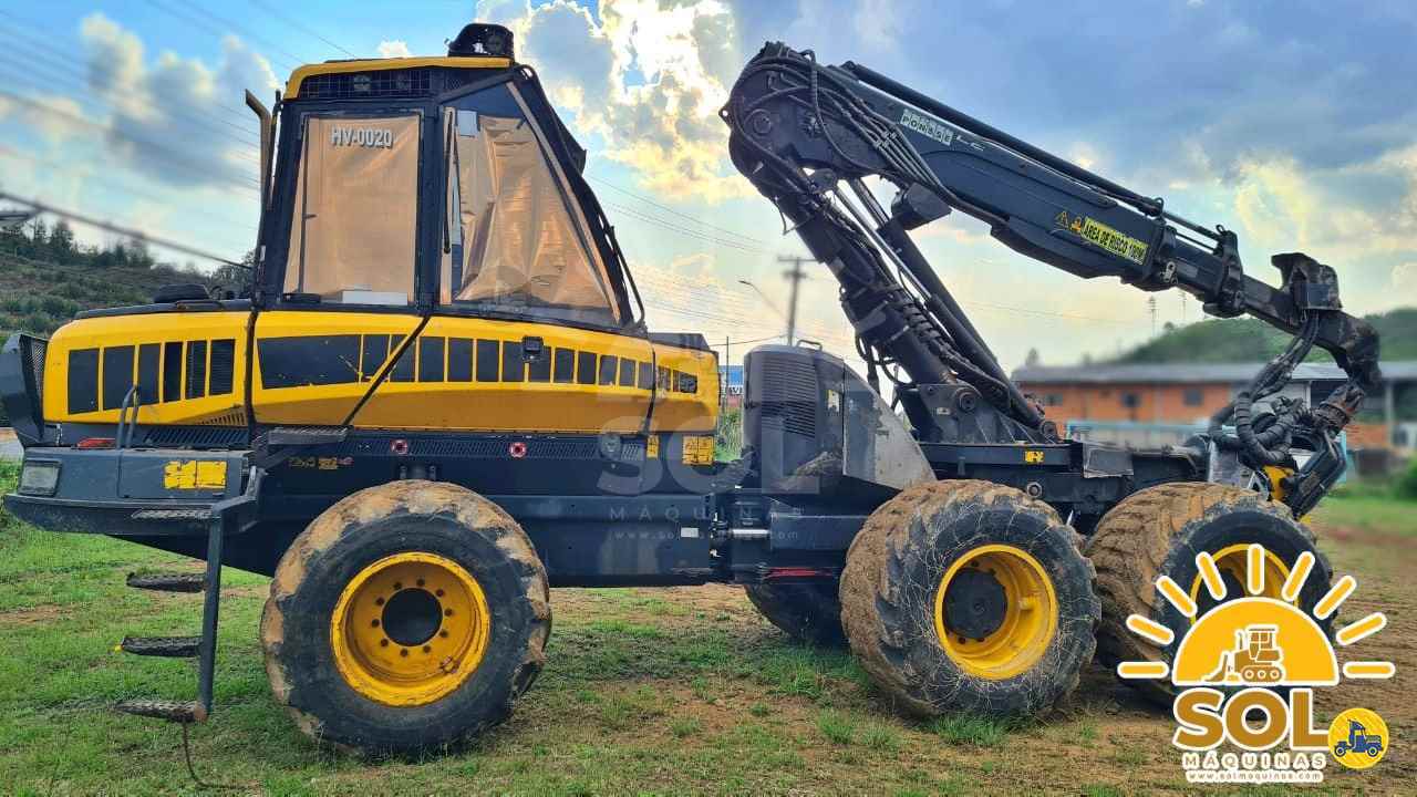 FLORESTAL HARVESTER PONSSE BEAVER 6W Sol Máquinas FRAIBURGO SANTA CATARINA SC